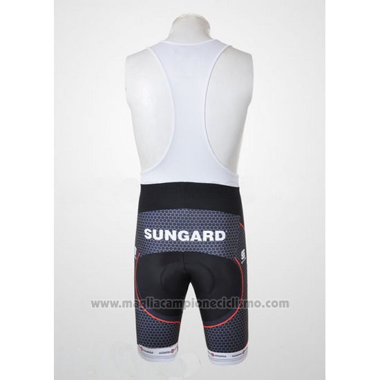 2010 Abbigliamento Ciclismo Saxo Bank Campione Svizzera Manica Corta e Salopette